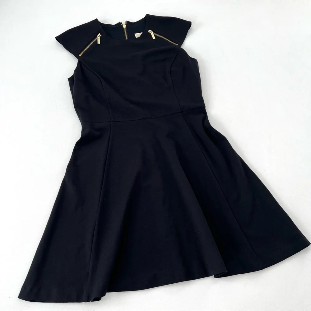 NWT MICHAEL KORS* Cap Sleeve Fit and Flare - Picture 2 of 12